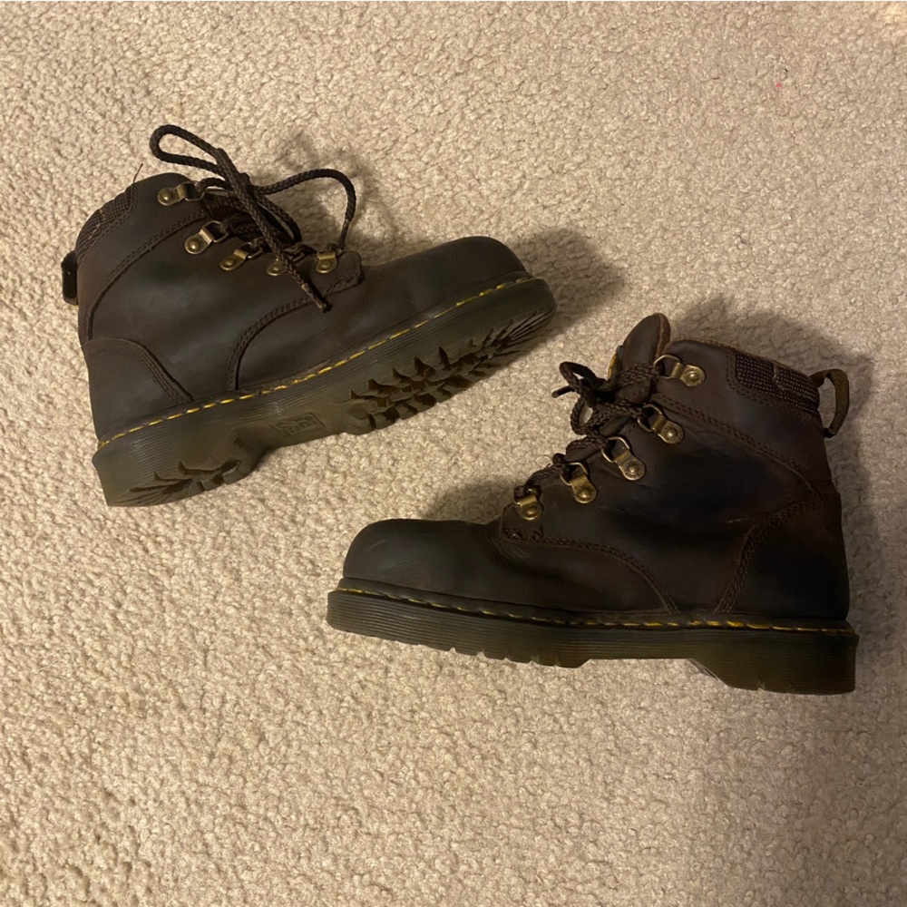 Dr. Martens Steel Toe Safety Shoe Lace up Boots